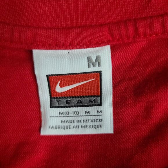 Team Nike Ohio State Buckeyes 2008 National Championship T-Shirt Size M Red - Picture 6 of 11